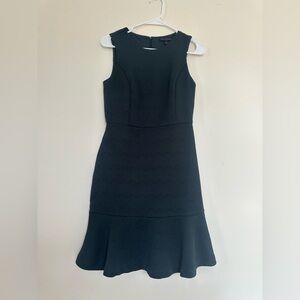 Banana Republic Dark Blue/Black Textured Dress
